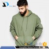 Daijun oem mens causual style oversized light green 100% fleece polyester hoodies