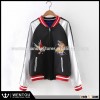 Wholesale Stylish Women Satin Embroidery Bomber Jacket Reversible Women Souvenir Jacket
