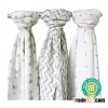 Muslin Swaddle Blanket - 3 Pack, Unisex - Ziggy Baby
