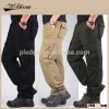 Latest new design high quality pure cotton six pockets sweetpants mens cargo pants trousers