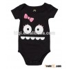 children's round neck short sleeves cotton papa set