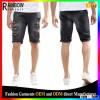 OEM high quality acid wash wholesale distressed men denim shorts