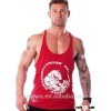 Custom Brand Printing Fitness Tank Top, 100% Cotton Man GYM Tank Top, Lady GYM Bra Dry Fit