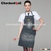 2016 New styles fashion Denim of Bib chef Aprons
