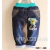 C10109C HIGH QUALITY LEISURE WINTER THICKEN CHILDREN'S JEANS