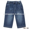 summer boy casual denim jeans 3/4 shorts mid-waist cropped Kid children half pants jeans wholesale