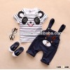 NT25 The 2016 kids baby boy summer two piece overalls leisure clothes set