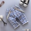 Tbn11019New design cotton plaid baby boys shorts