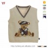 Kids Knit Vest Pattern Child Sleeveless Cartoon Sweater