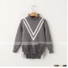 ME60004C ruffle neck Korean fashion kids 2015 sweater designs for girls