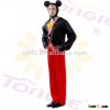 Adult man mickey funy animal mouse carnival cosplay costumes with high quality