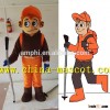 suppplier customized boy /cow /start mascot costume