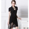 Grace Black Lace Bueatiful Slim Lady Dress