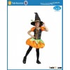 Cute Pumpkin Patch Witch Costume Kids Halloween Cosplay Costume