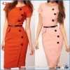 Wholesale Fashion Women Bodycon Dress Ladies Office Midi Dress Pencil Dress