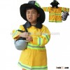 2016 hot selling fancy dress little boys' fireman costume and helmet set