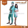 Adult bloody nurse and doctor halloween costumes for couples