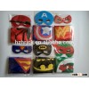 Halloween kids super hero capes with masks