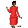 Red Peplum Dress