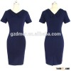 Purple color traditional formal evening dresss for woman with zip