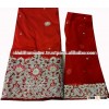 New Design Stones Hand Work Big George fabric Wrappers with blouse