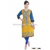 Exclusive Indian Ethnic Pure Cotton Designer Printed Casual Wear Kurti VIKU2375