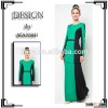 Elegant muslim ladies dresses fashion moden muslim dress 2016