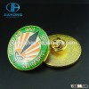 wholesale custom made metal name enamel pin badge with epoxy