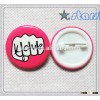 Custom Cheap Tin Button Badge Pin With Safety Pin