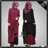Kyle and Jane HOT selling 2016 new design abaya dubai fashion with Reversible Wearing Way P-140602