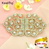 Wholesale metal rhinestone buckle for wedding invitations WBK-1279