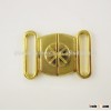 Gold Tone Metal Clasp Fastener Bikini Underwear Buckle