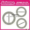 Round Rhinestone Clasps Buckle For Wedding Invitation And Dresses