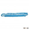 High Quality Hand Braided Blue Nylon Ribbon Shoulder Aiguillette Lanyard for Officer Uniforms