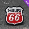 China factory machine made embroidered badges with pin