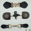 Good quality garment buckle PU fastening buckles