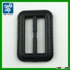 Black color abs buckle belt for coat