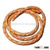 Leather Bolo Braided Hunter Cords, size: 3mm 4 ply.