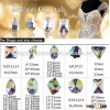 crystal ab sew on stone sewing beads for fashion dress garment clothing