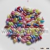 High Quality 3*6 MM Small Pearl Beads Fashion Wholesale Acrylic Plastic Pearl Beads Colorful Rice Pe