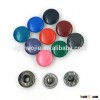 Custom colorful four parts metal buttons copper press snap button