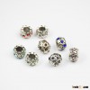 Factory directly ! Fashion Big hole loose beads alloy beads chain accessories