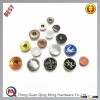 15mm Custom Metal Snap Button Push Button Jewelry Badge
