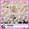 round 6,8,10mm no drill no hole Ivory decoration plastic imitation pearl for garment accessories