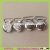 Factory Supplier Metal Suspender Clips With Engraved Logo