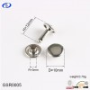 shiny silver color decorative metal jeans rivet for clothing