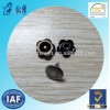 9.5mm brass flower shape jeans nipple rivet in anti-brass color