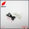 Fashion metal coat hook and eye for women garments