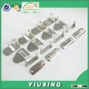 High quality brass metal trouser hook and eye