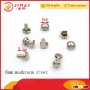 Factory direct price metal garment accessories mushroom rivets